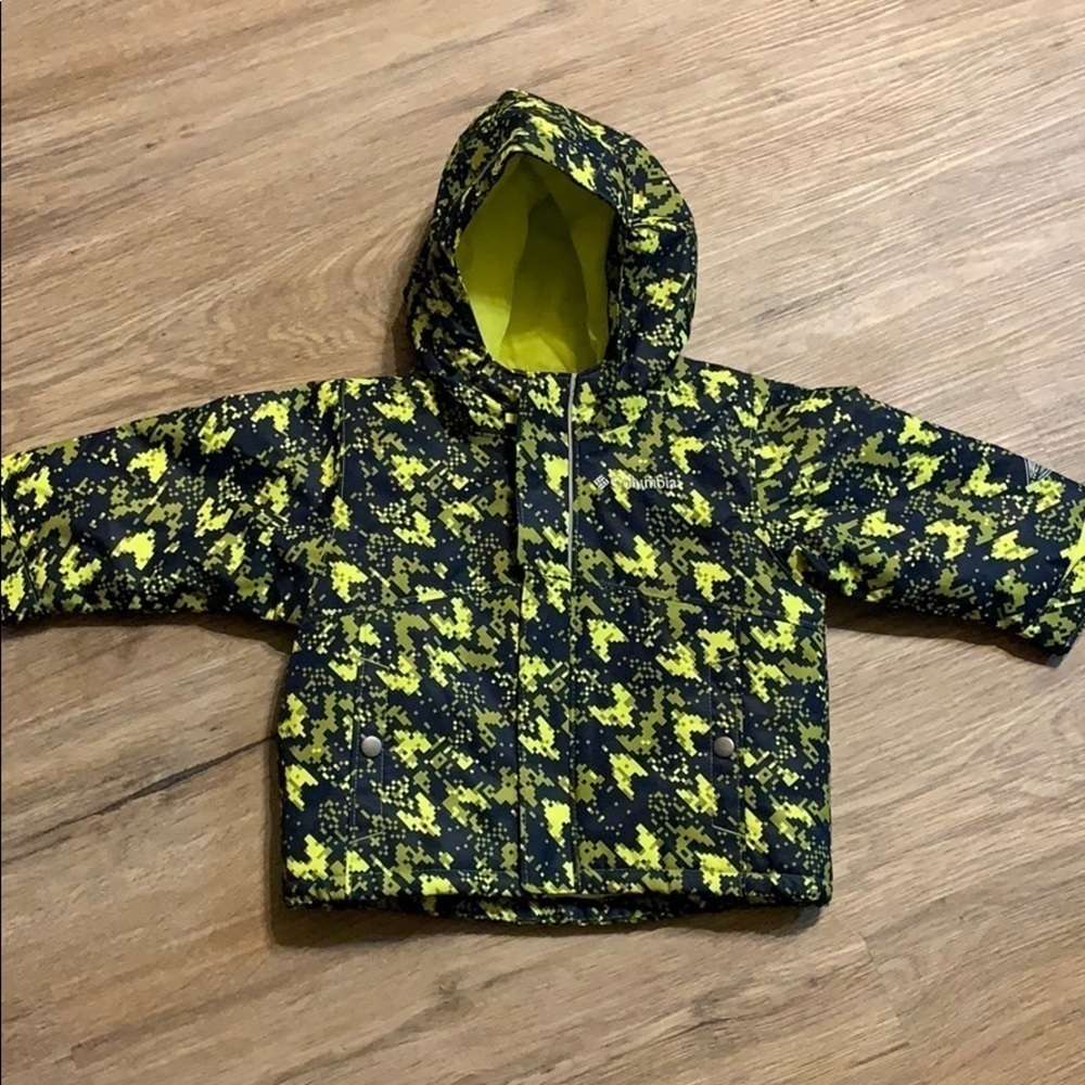 Columbia Omni-Heat hooded jacket size -6-12 months
